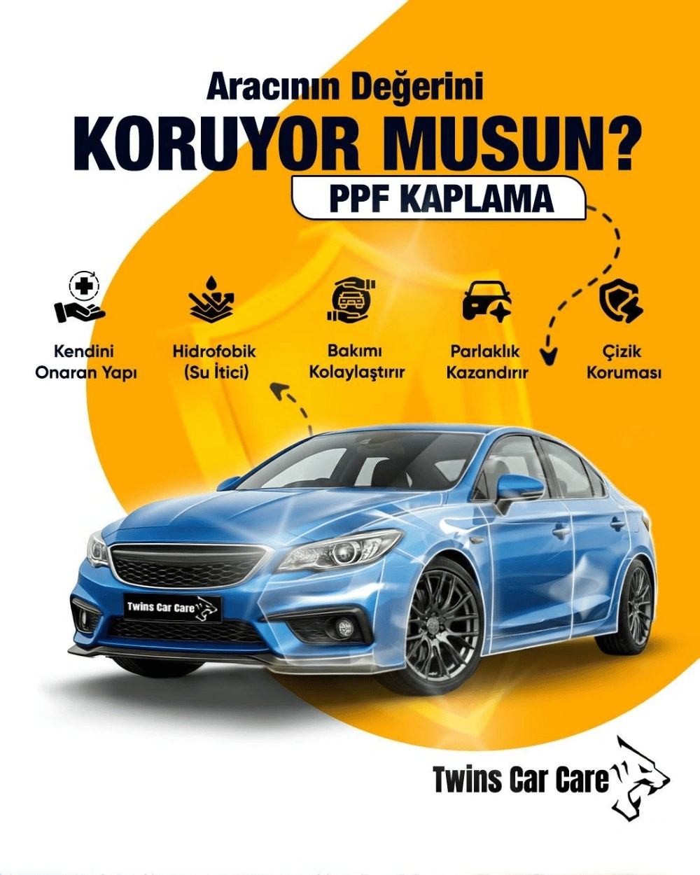 Twins Car Care Stüdyo Uygulama